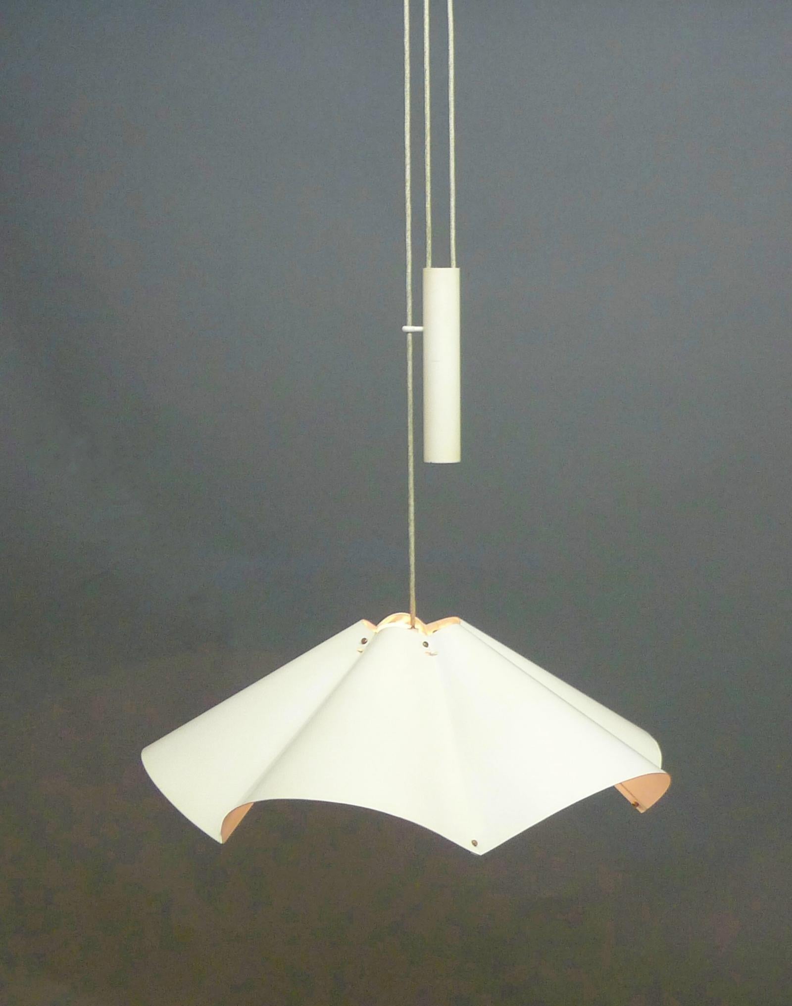 Gino Sarfatti for Arteluce, Rise and Fall Pendant Light, Model 2134, 1950s For Sale 7