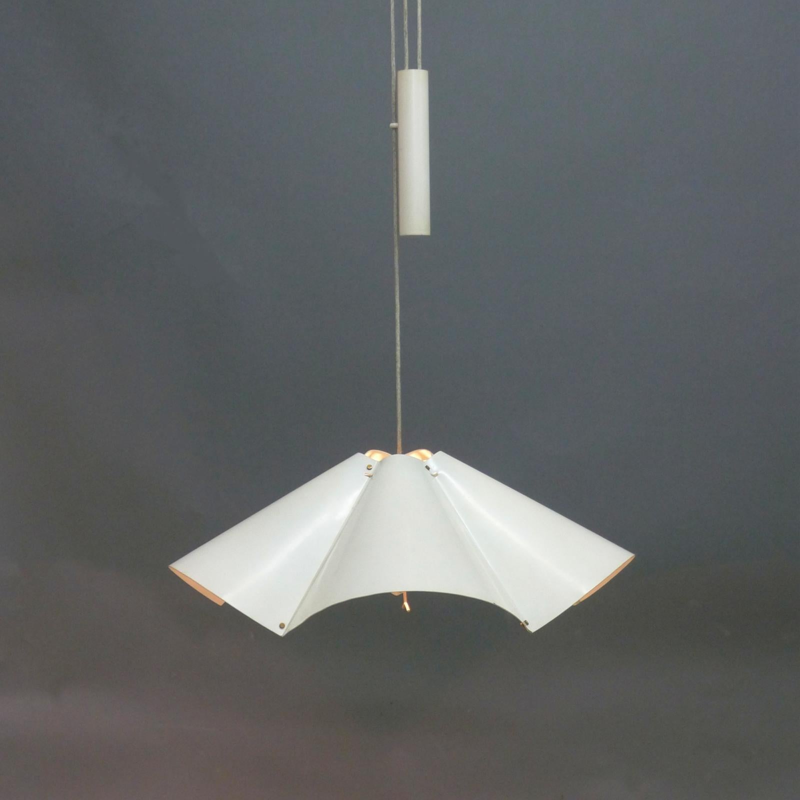 Gino Sarfatti for Arteluce, Rise and Fall Pendant Light, Model 2134, 1950s For Sale 11