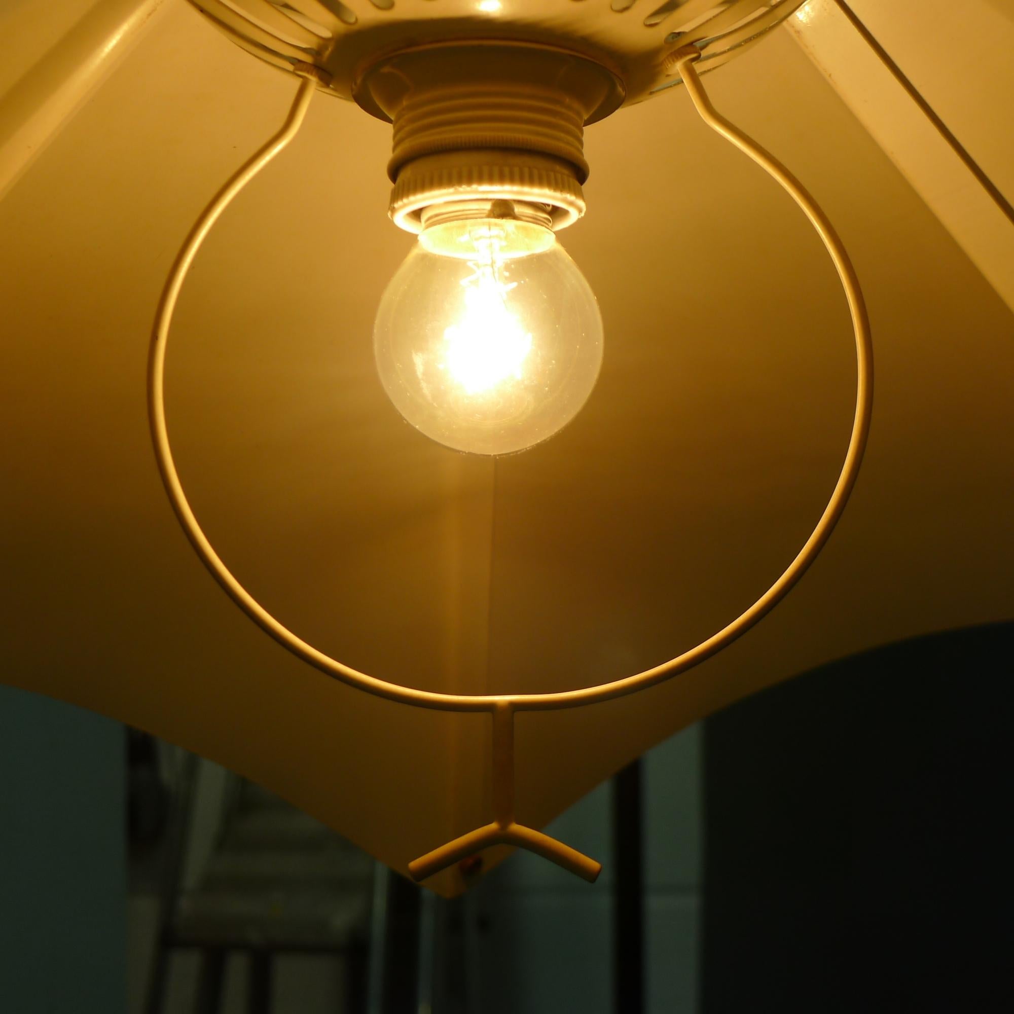 Gino Sarfatti for Arteluce, Rise and Fall Pendant Light, Model 2134, 1950s In Good Condition In Wargrave, Berkshire