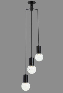 Gino Sarfatti for Arteluce Three-Light Pendant