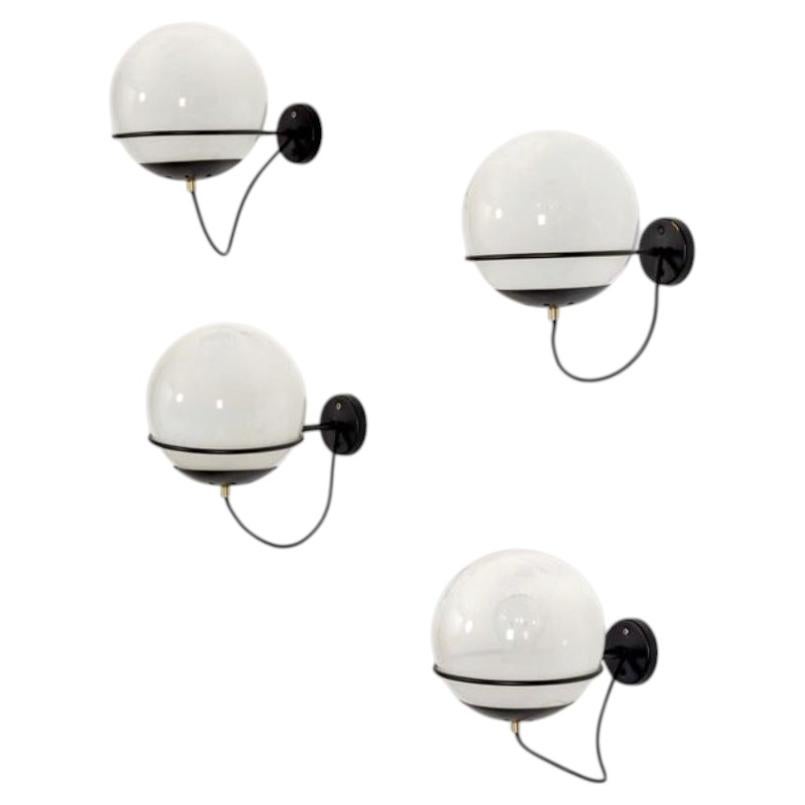 Gino Sarfatti Four wall lamps mod. 238/1