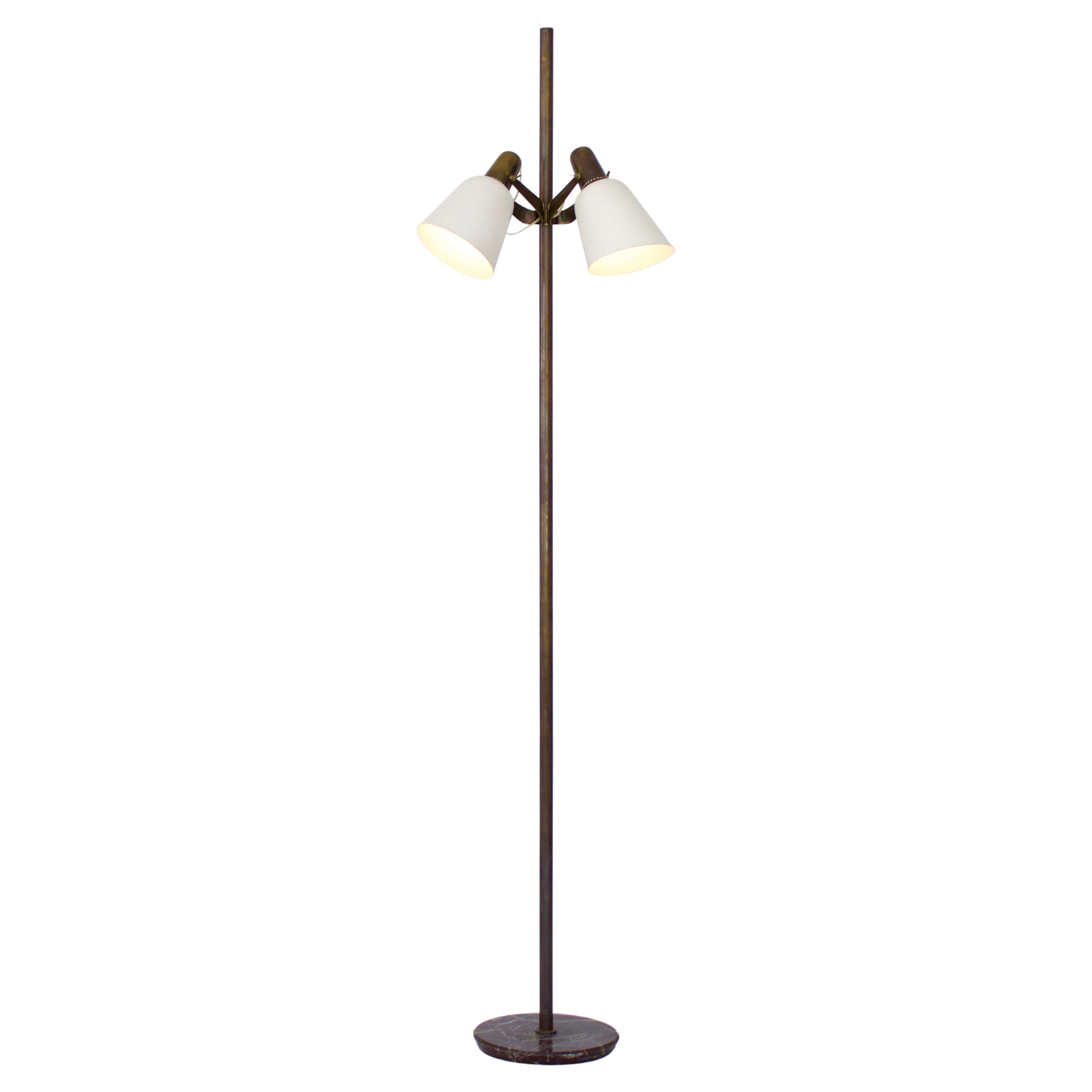 Gino Sarfatti Italian Floor Lamp Model 1022