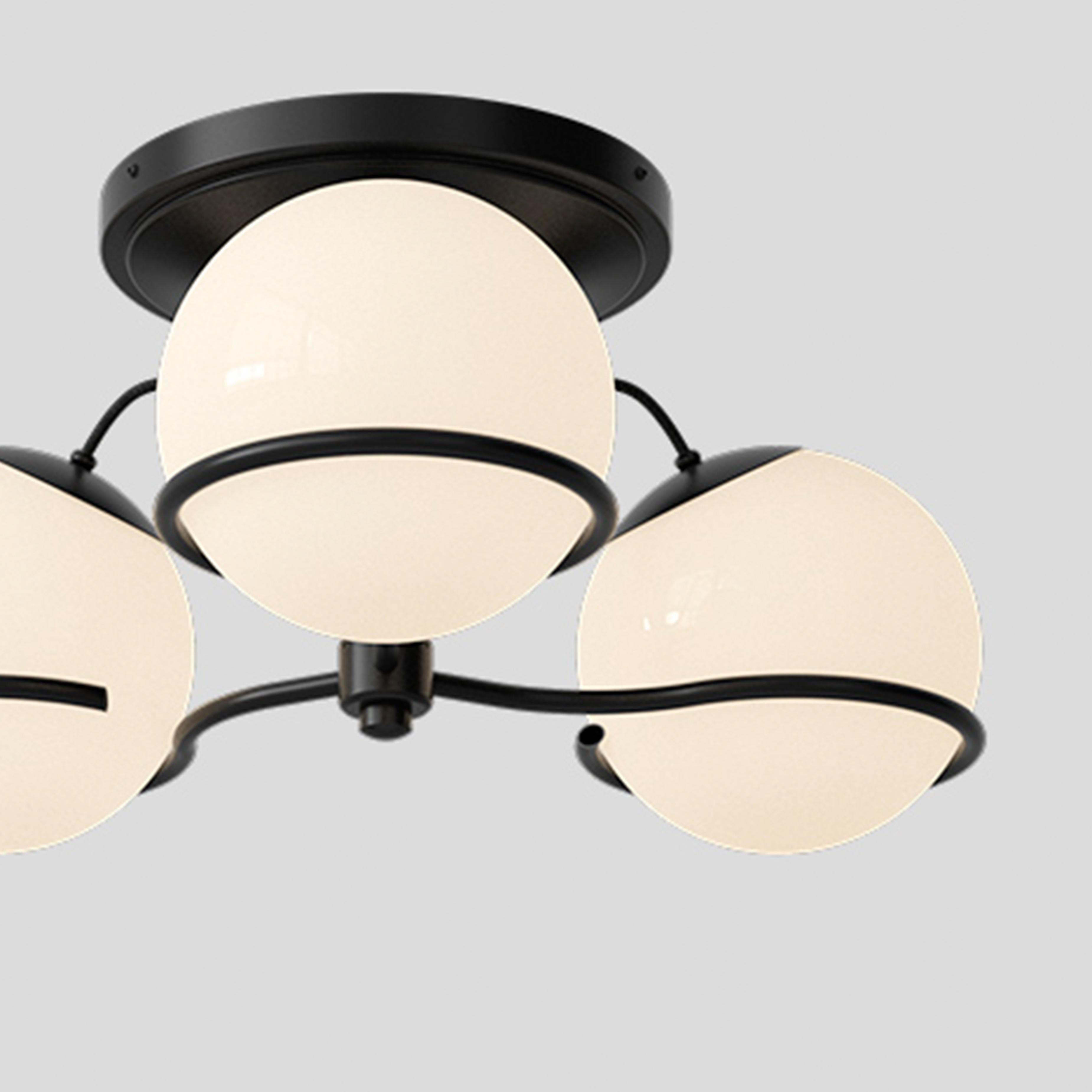 Mid-Century moderno Lampada Gino Sarfatti Modello 2042/3 Attacco Champagne per Astep in vendita