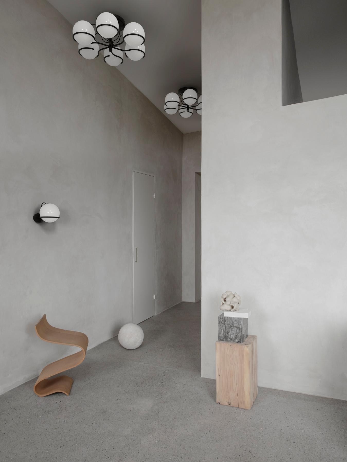 Mid-Century moderno Lampada Gino Sarfatti modello 2042/6 con montaggio a champagne in vendita