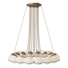 Gino Sarfatti Lamp Model 2109/16/14 Champagne Structure by Astep