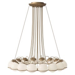 Gino Sarfatti Lamp Model 2109/16/14 Champagne Structure by Astep