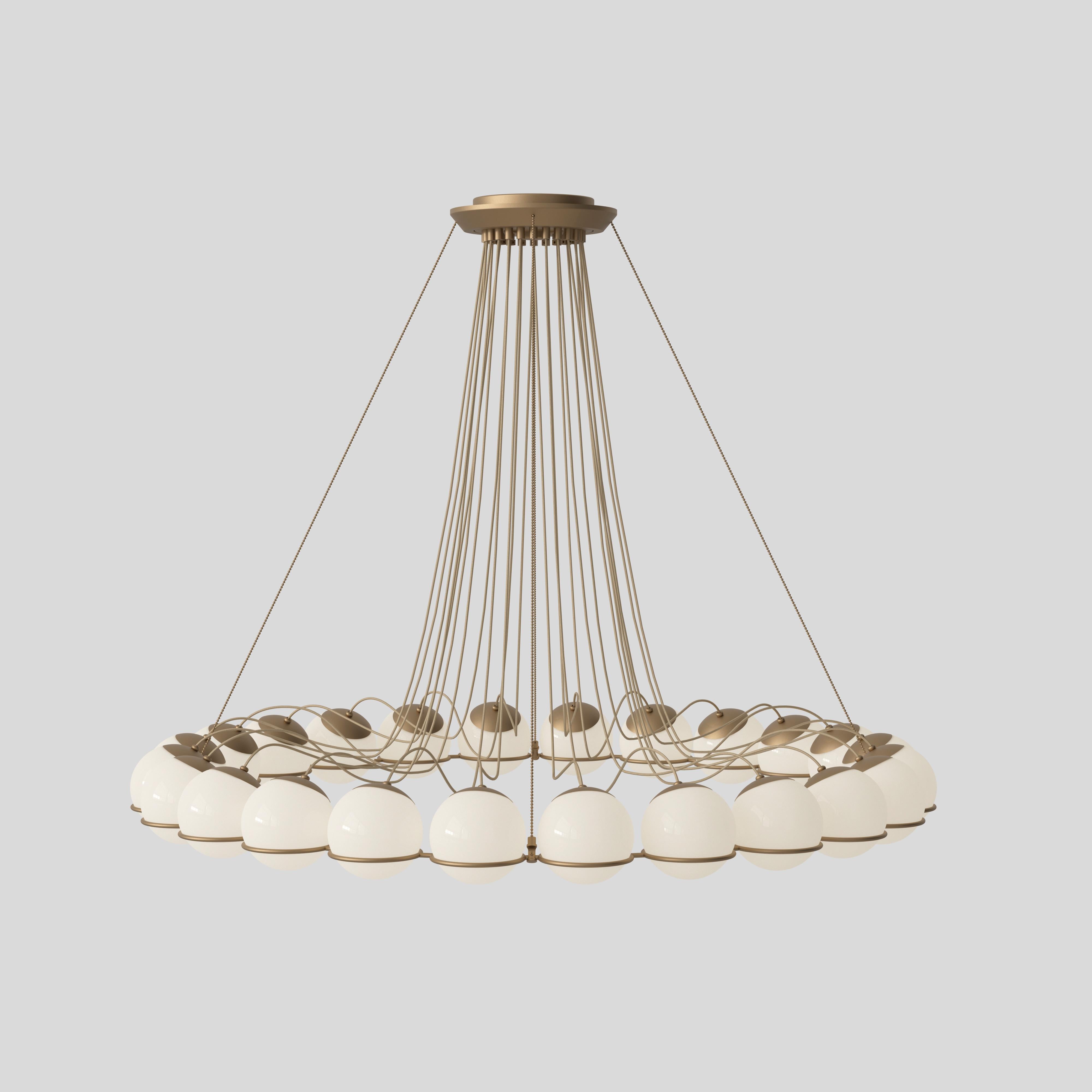 Gino Sarfatti Lamp Model 2109/24/14 Champagne Structure 10