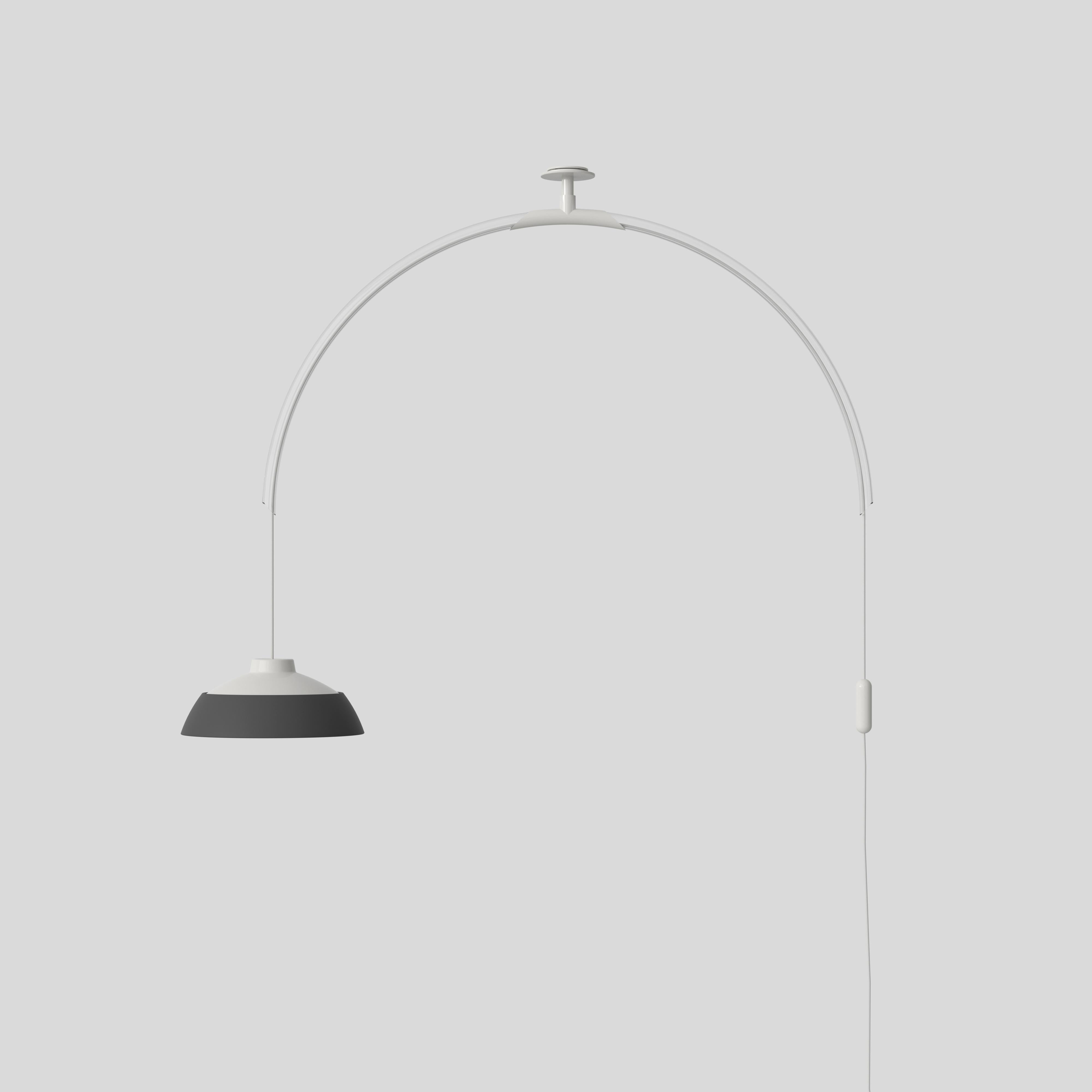 Aluminum Gino Sarfatti Lamp Model 2129 by Astep