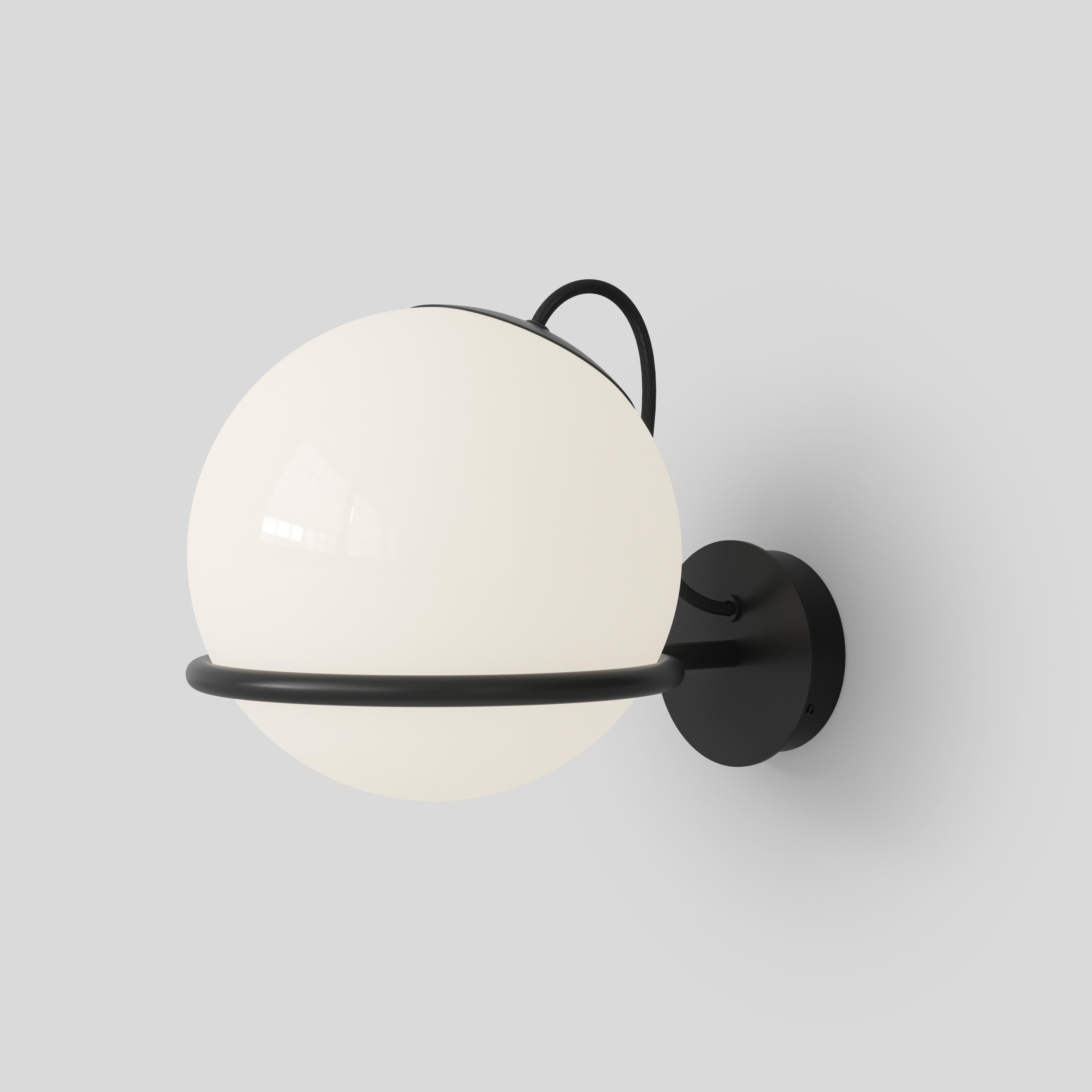 Gino Sarfatti-Lampe Modell 237/1, schwarz montiert von Astep im Angebot 5