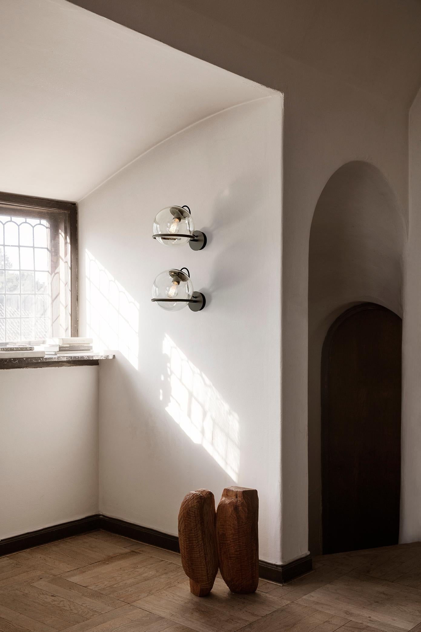 Lampe Gino Sarfatti Modèle 237/1 avec interrupteur Monture noire par Astep en vente 5