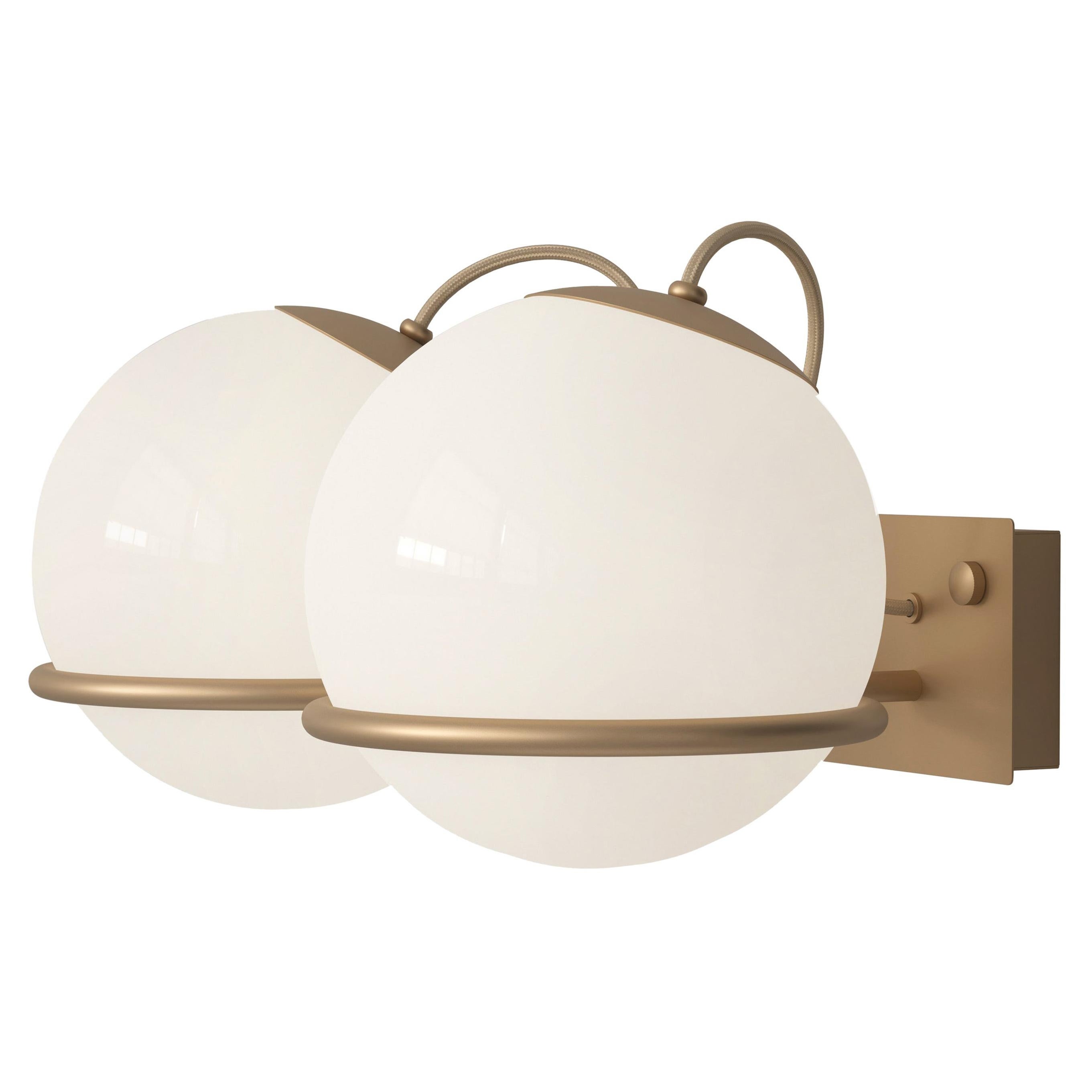 Gino Sarfatti Lampe Modell 237/2 Champagnerhalterung für Astep