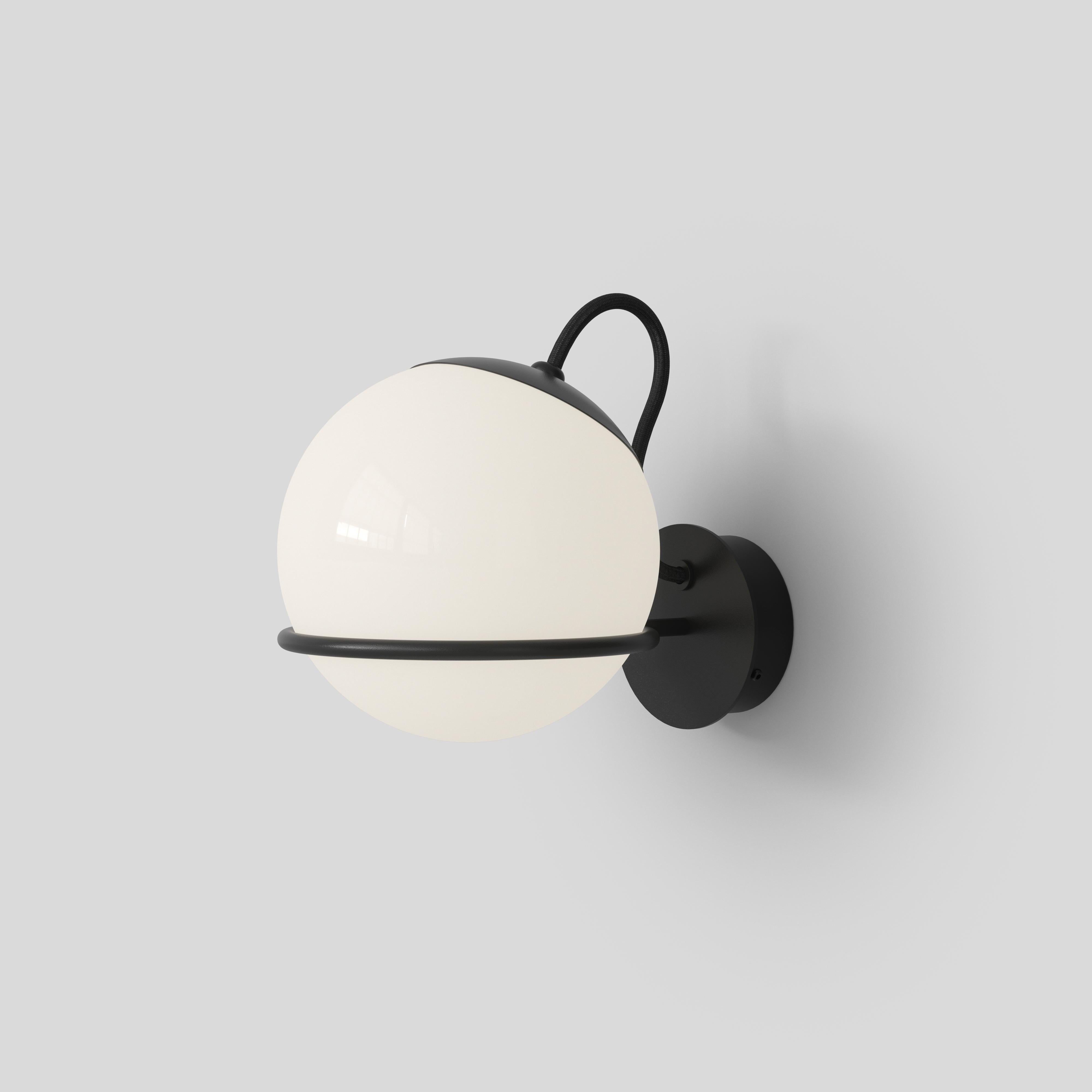 Gino Sarfatti Lamp Model 238/1 Black Mount by Astep 5
