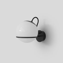Gino Sarfatti Lamp Model 238/1 Black Mount by Astep