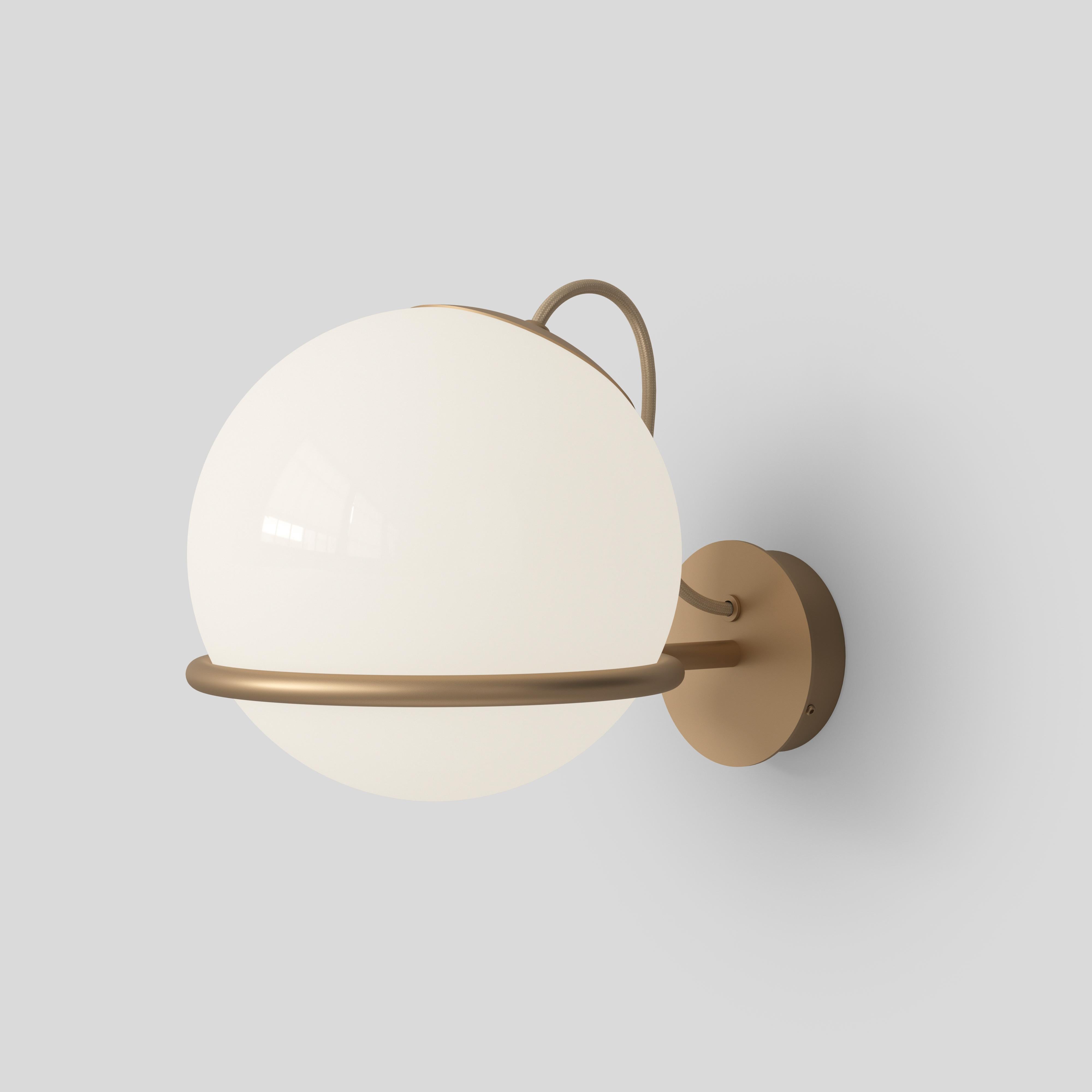 Gino Sarfatti Lamp Model 238/1 with Switch Champagne Mount In New Condition For Sale In Barcelona, Barcelona