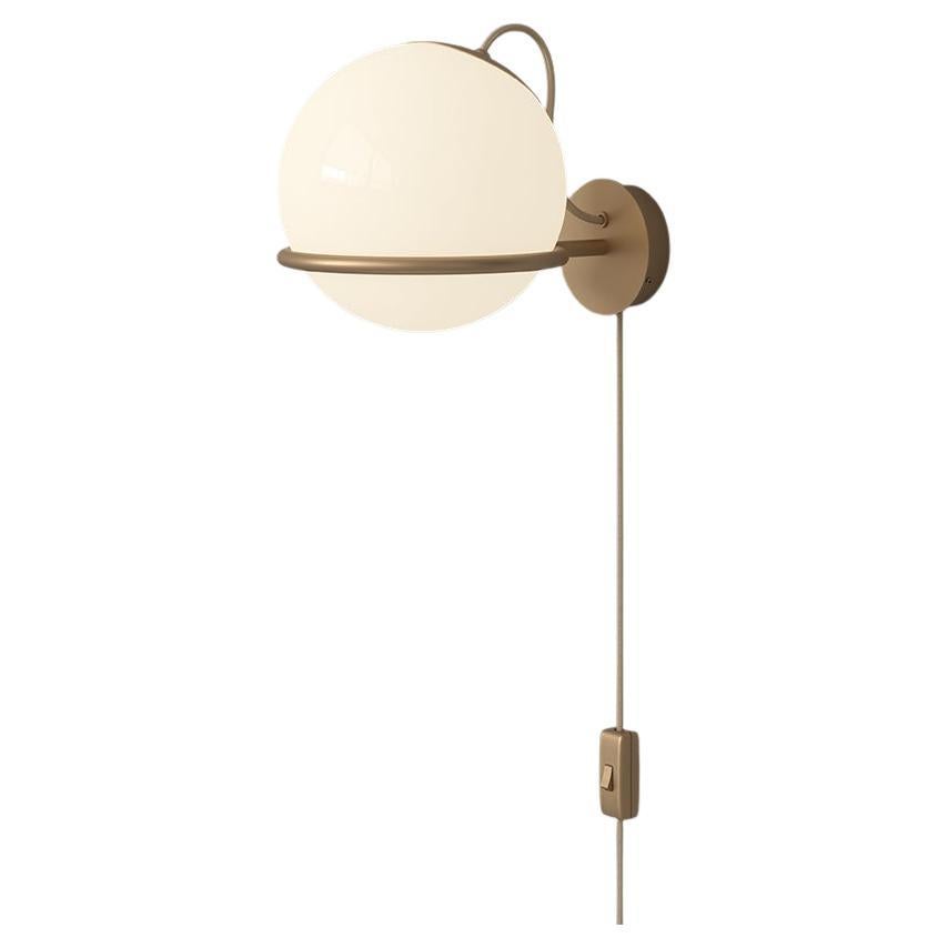 Gino Sarfatti Lamp Model 238/1 with Switch Champagne Mount For Sale
