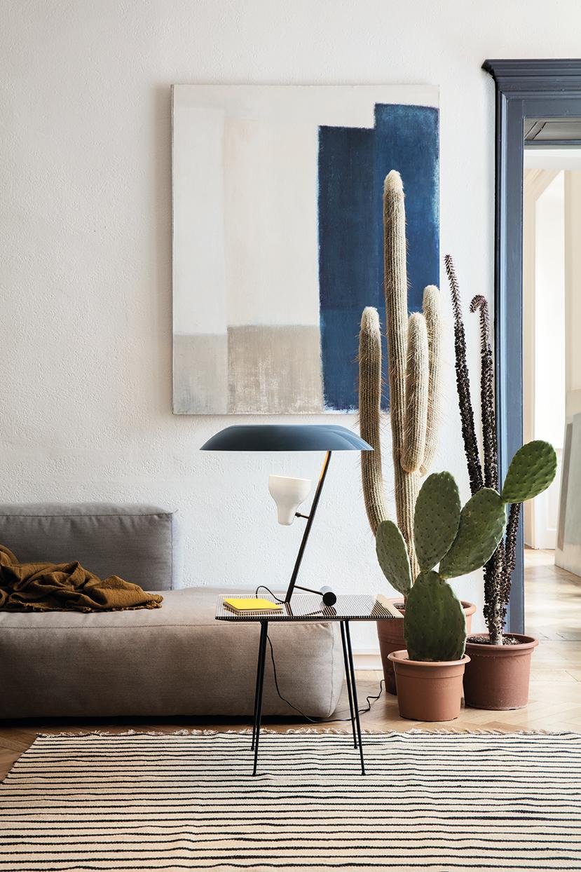Lampe Gino Sarfatti modèle 548 en laiton bruni foncé avec embout gris pour Astep en vente 1