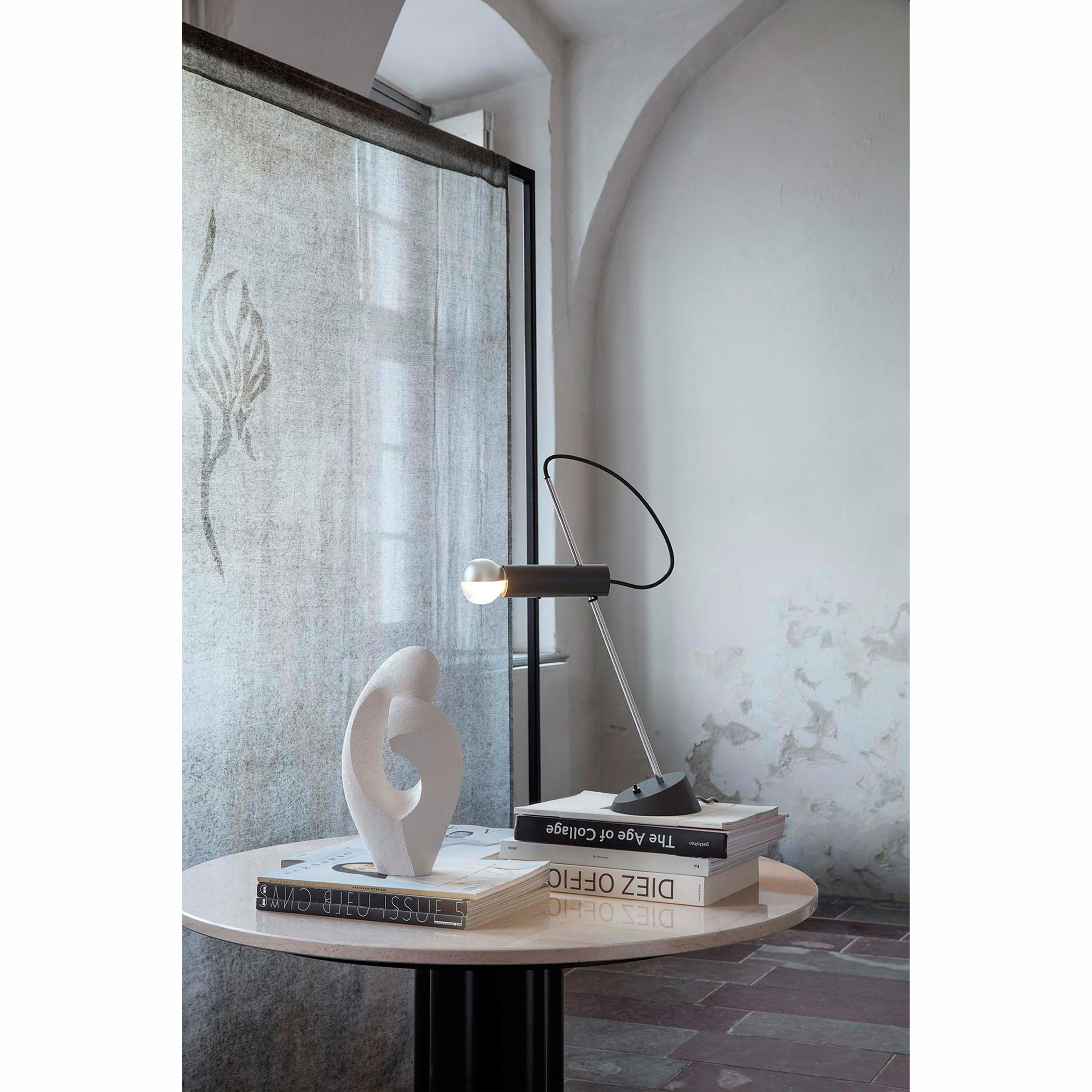 Aluminium Lampe Gino Sarfatti Modèle 566 par Astep en vente