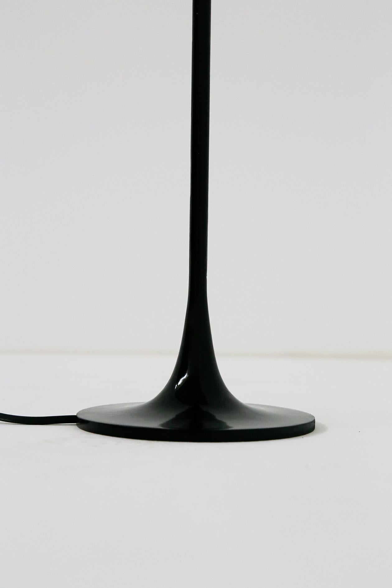 Gino Sarfatti Midcentury Black Floor Lamp for Arteluce, Model No. 1086, 1961 2