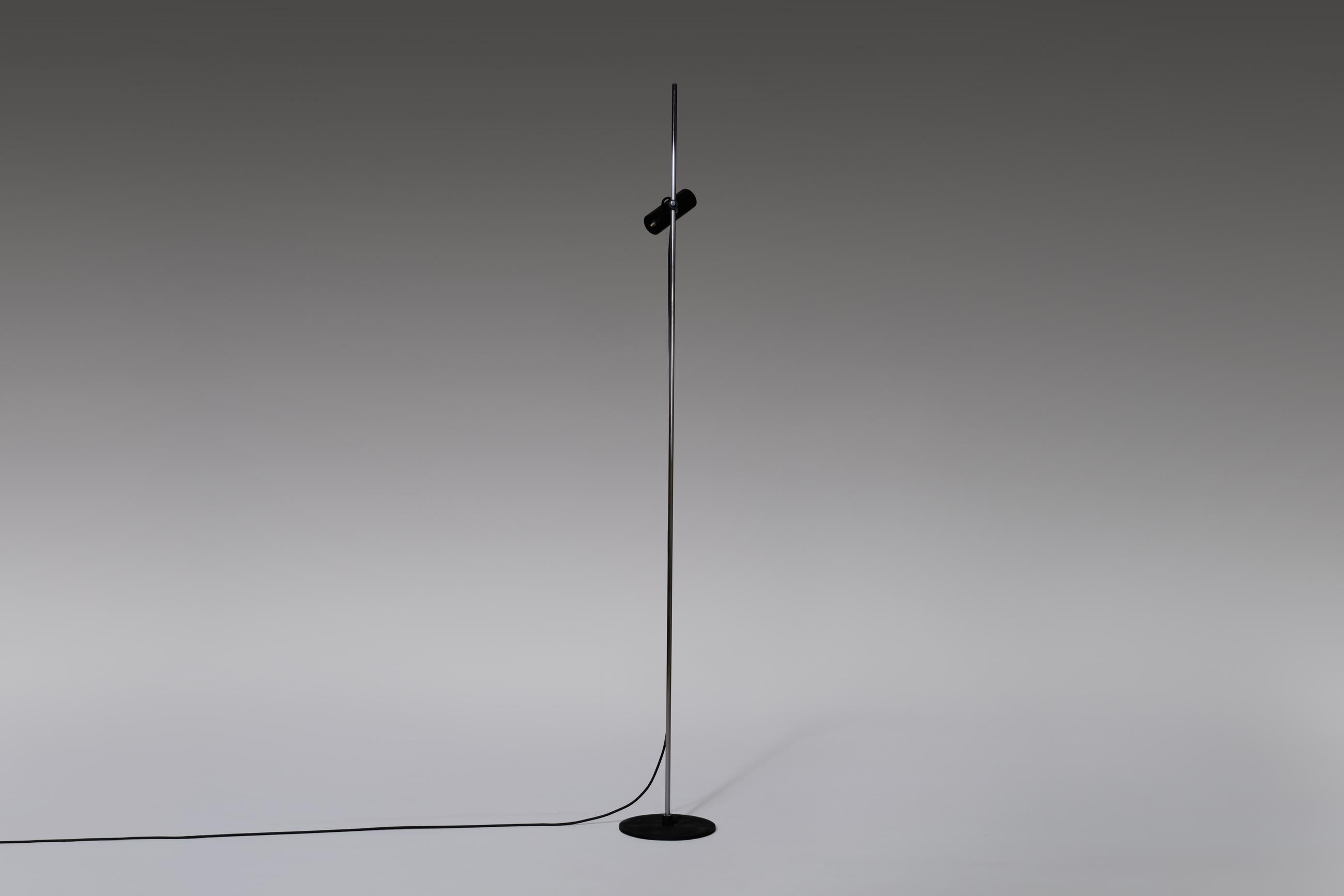 European Gino Sarfatti ‘Model 1055’ Adjustable Floor Lamp for Arteluce, Italy, 1950s