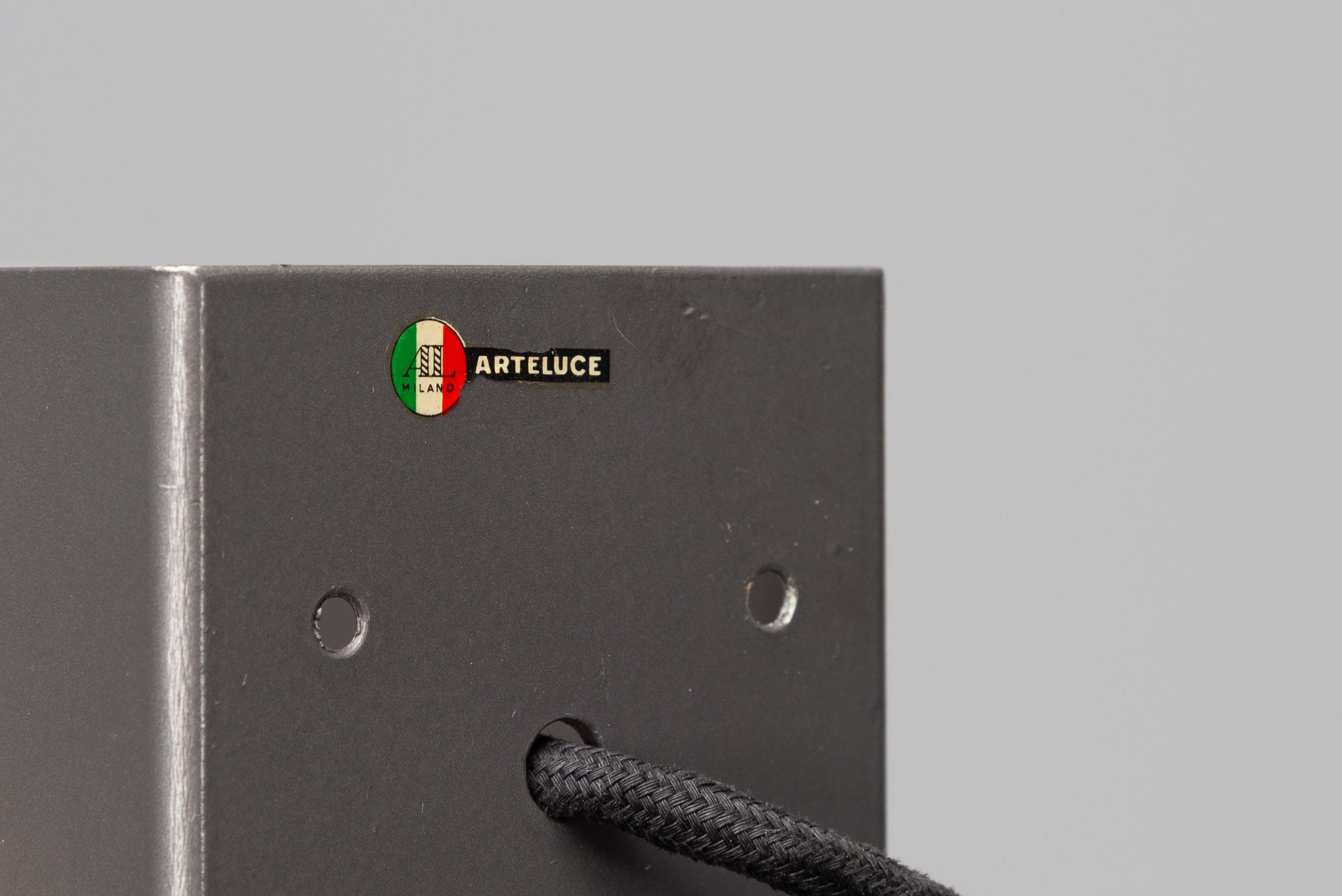 Gino Sarfatti model 143 wall lamp by Arteluce Italy 1963 en venta 5