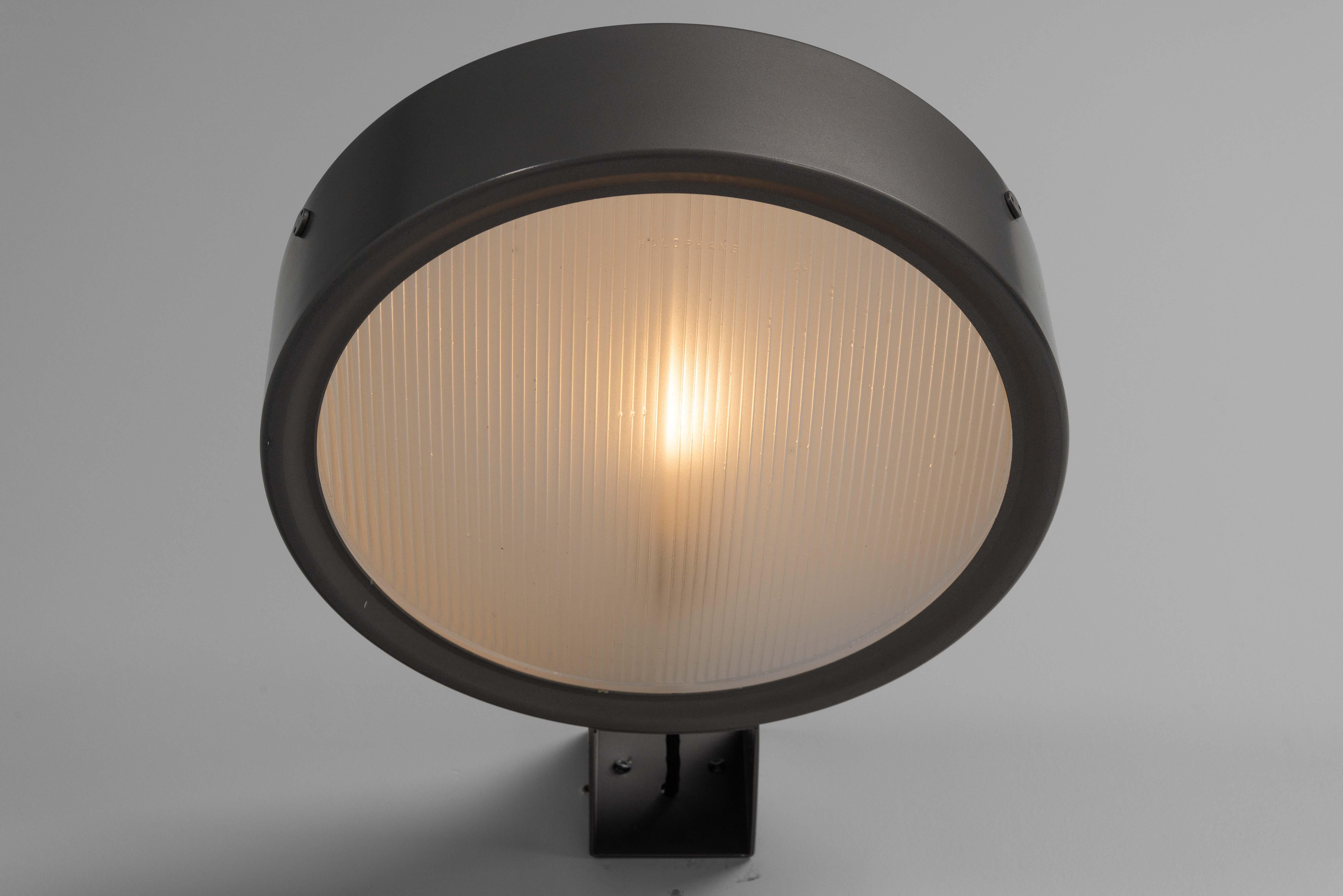 Gino Sarfatti model 143 wall lamp by Arteluce Italy 1963 Aluminio en venta