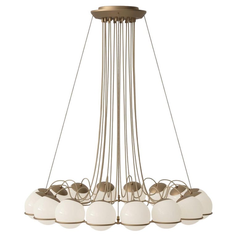 Gino Sarfatti for Astep Chandelier, New Reedition