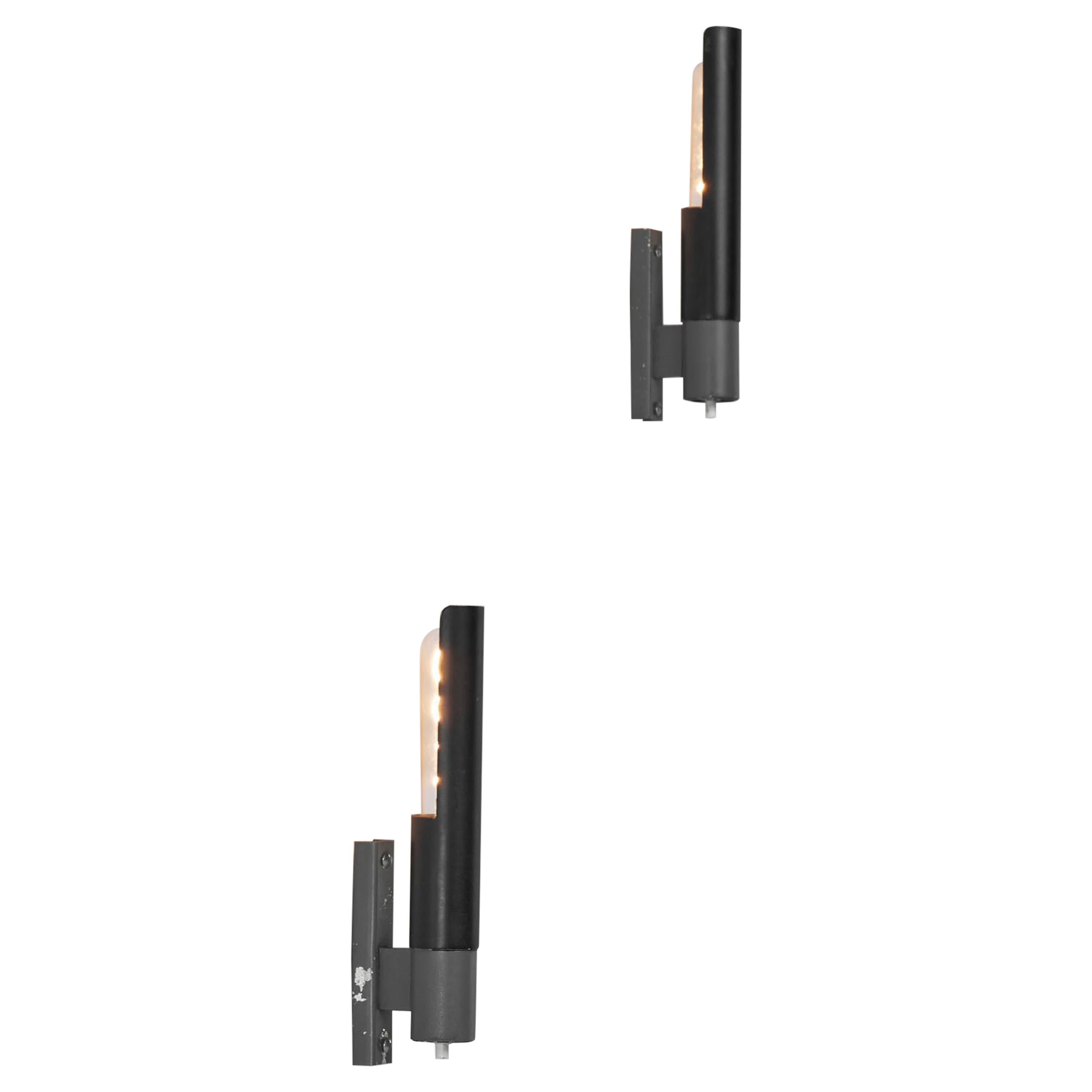 Gino Sarfatti model 211 sconces Arteluce Italy 1955