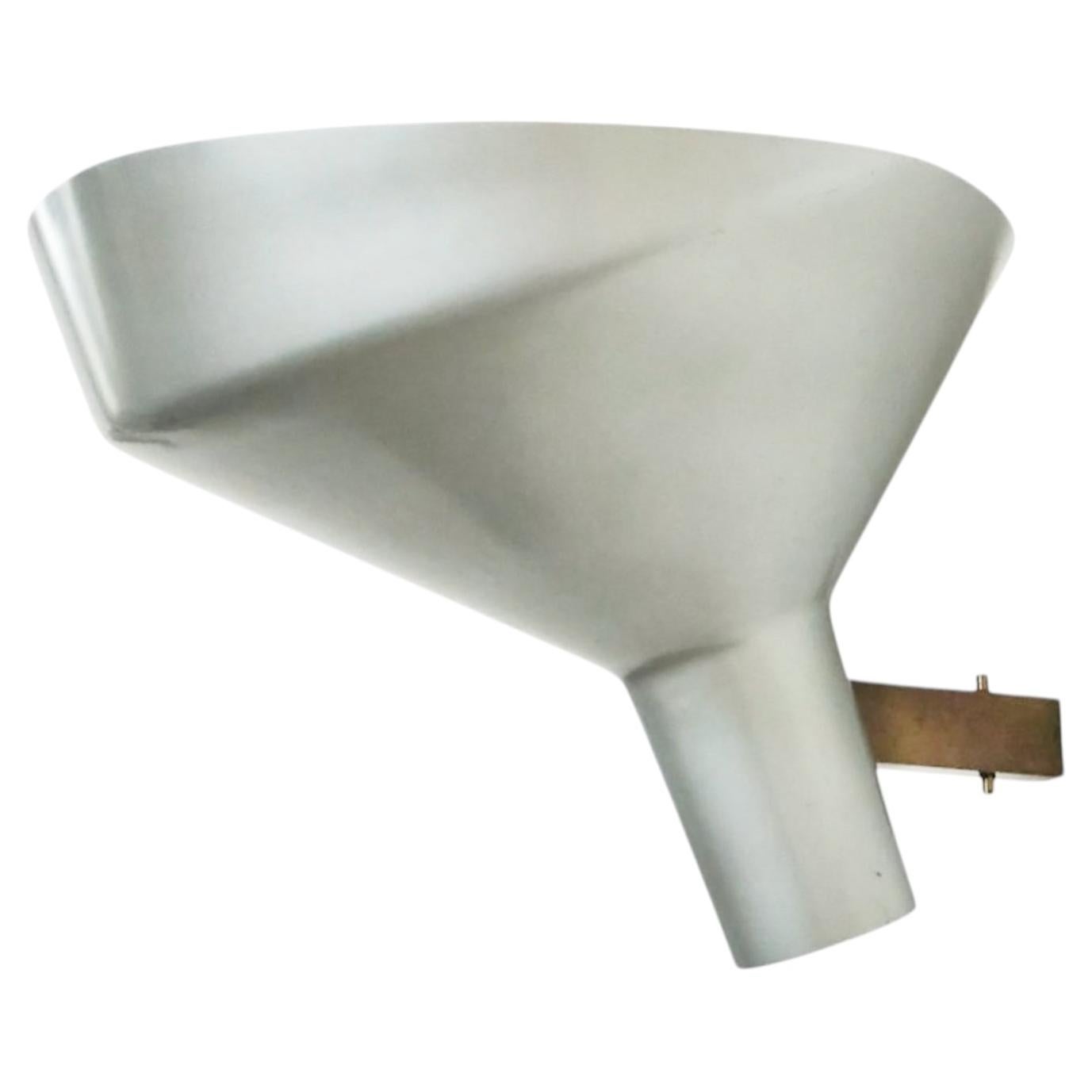Gino No Sarfatti Model 225 Sarfatti en aluminium et laiton pour Arteluce 1957