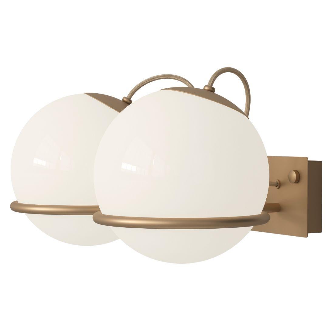 Gino Sarfatti Model 238/2 Wall Lamp in Black for Astep In New Condition For Sale In Glendale, CA