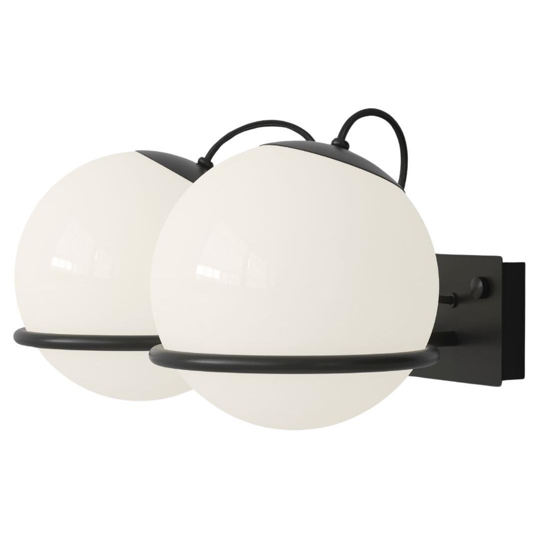 Gino Sarfatti Model 238/2 Wall Lamp in Black for Astep For Sale
