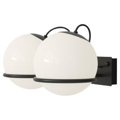 Gino Sarfatti Model 238/2 Wall Lamp in Black for Astep