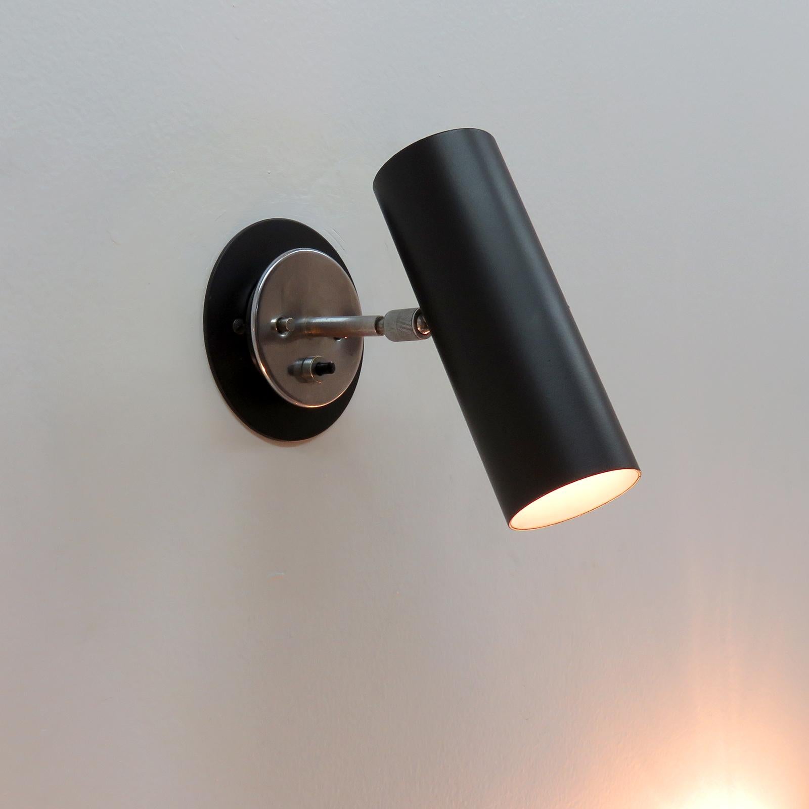 Aluminum Gino Sarfatti Model 31B Wall Lights, Italy, 1950 For Sale
