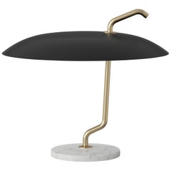 Gino Sarfatti Model 537 Table Lamp in Black