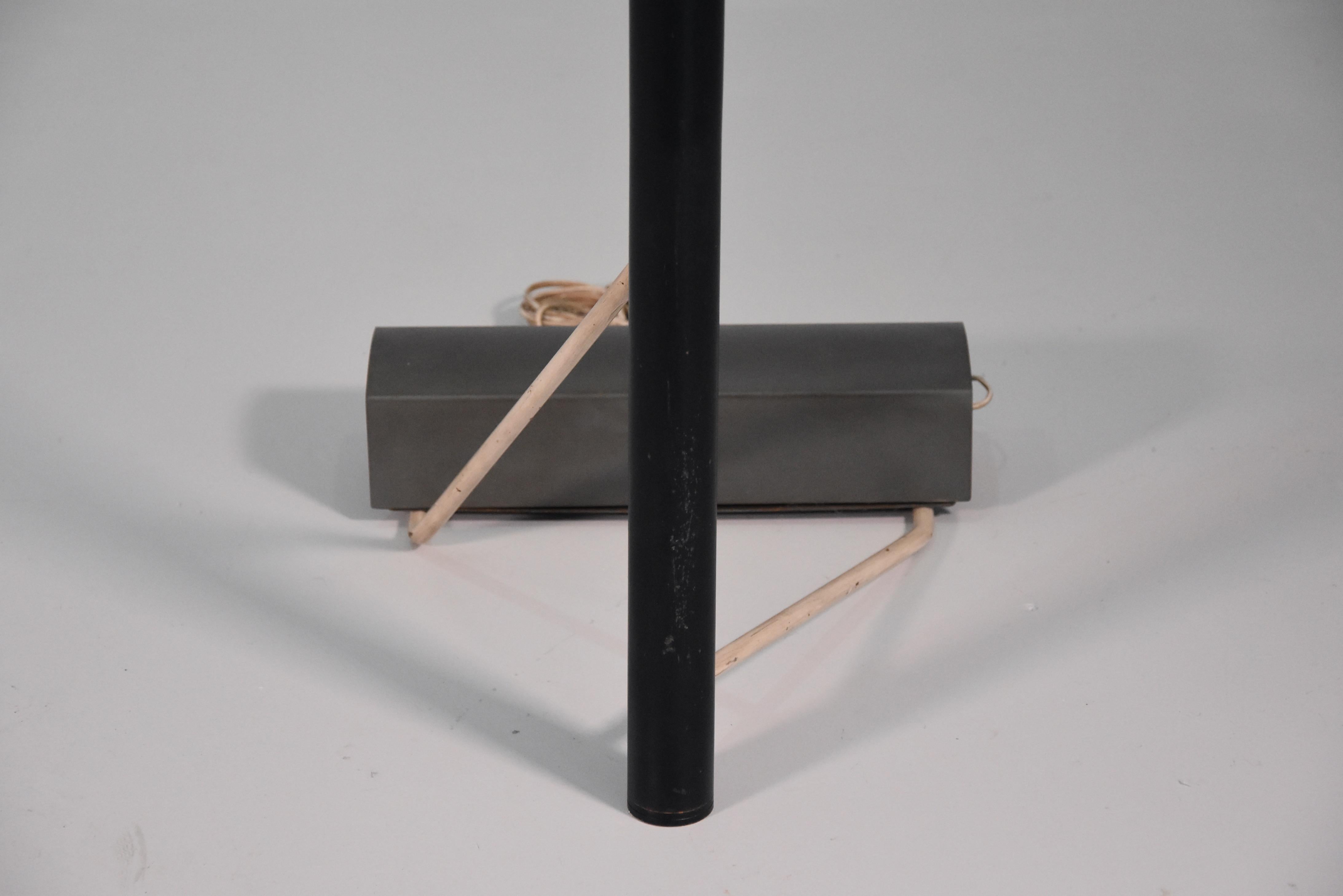 Gino Sarfatti N°1063 Arteluce Floor Lamp in Black 3