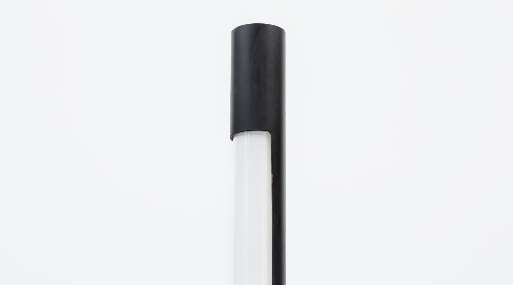 Gino Sarfatti N°1063 Floor Lamp in black For Sale 3