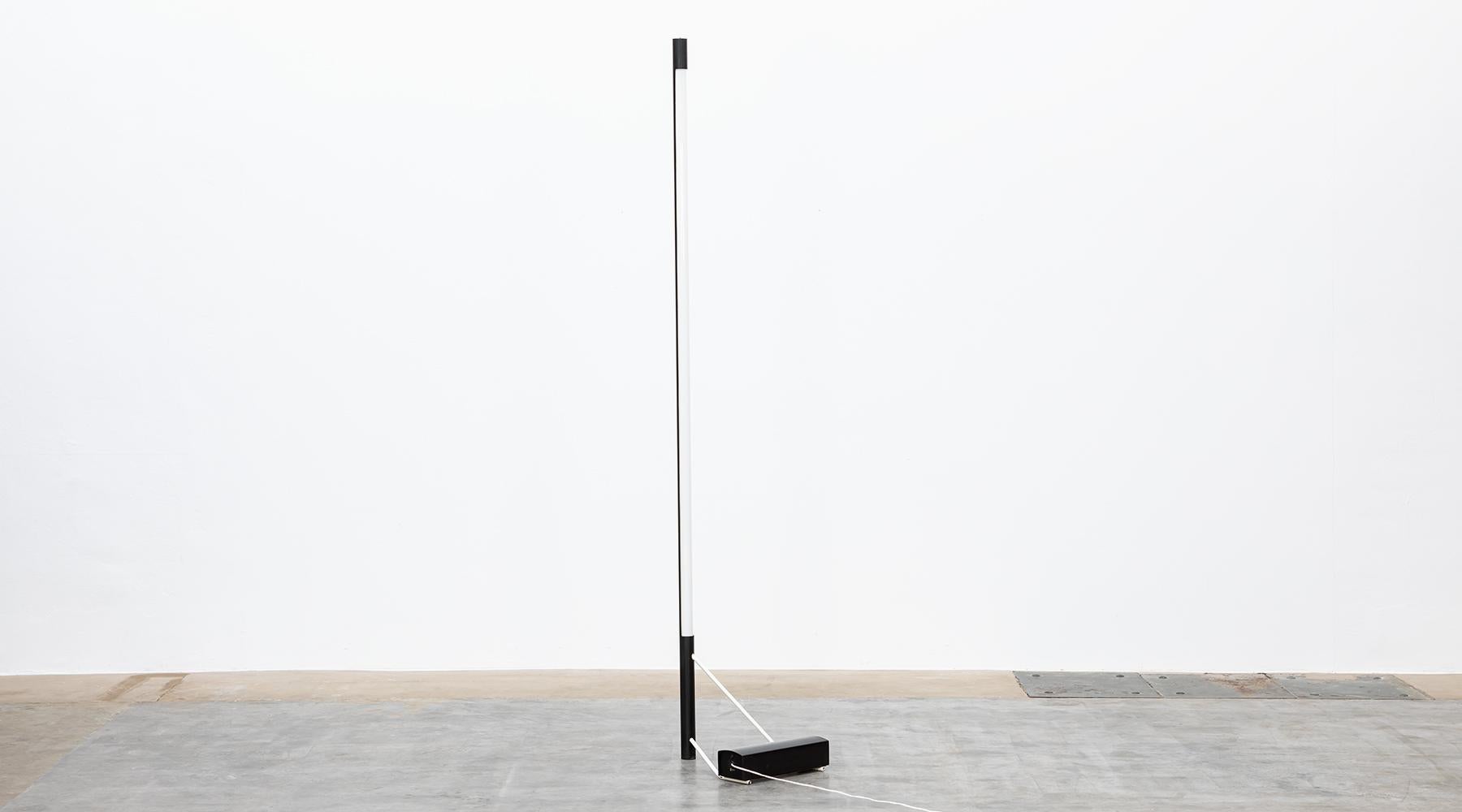 Gino Sarfatti N°1063 Floor Lamp in black In Good Condition For Sale In Frankfurt, Hessen, DE