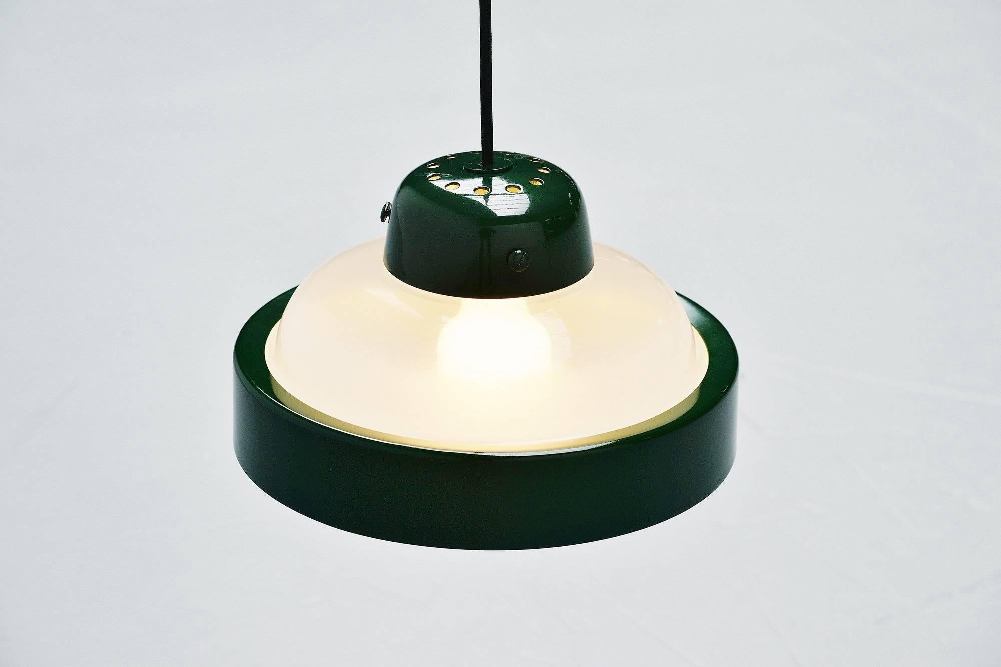 Italian Gino Sarfatti Pendant Lamp Model 2102p Arteluce, 1959