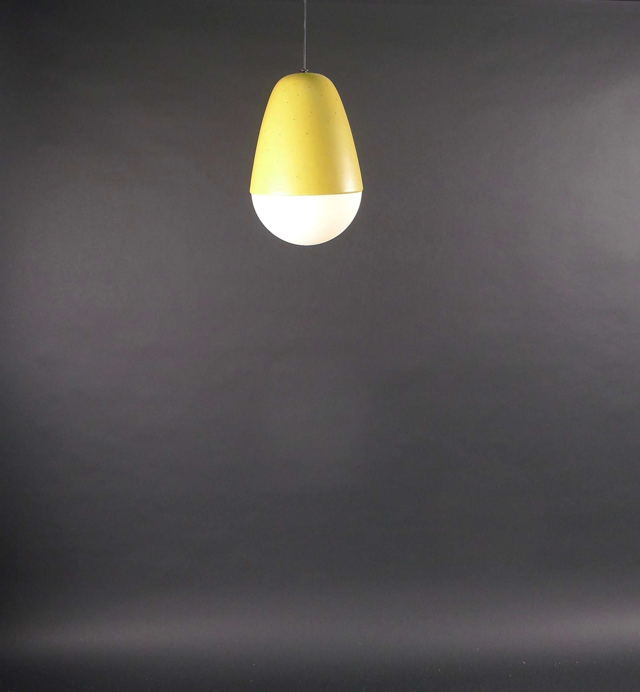 Gino Sarfatti, Pendant Light, Model 2079, Design 1955, for Arteluce, Italy For Sale 5