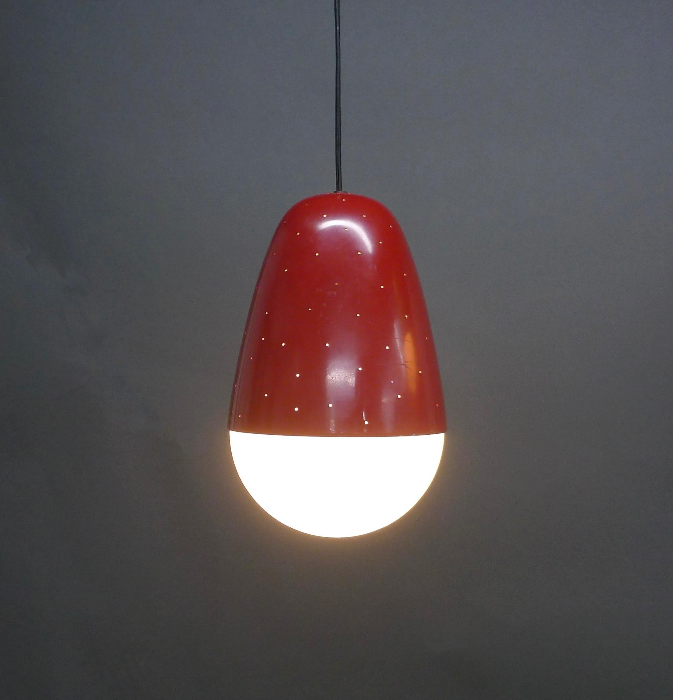 Mid-Century Modern Gino Sarfatti, Pendant Light, Model 2079, Design 1955, for Arteluce, Italy For Sale