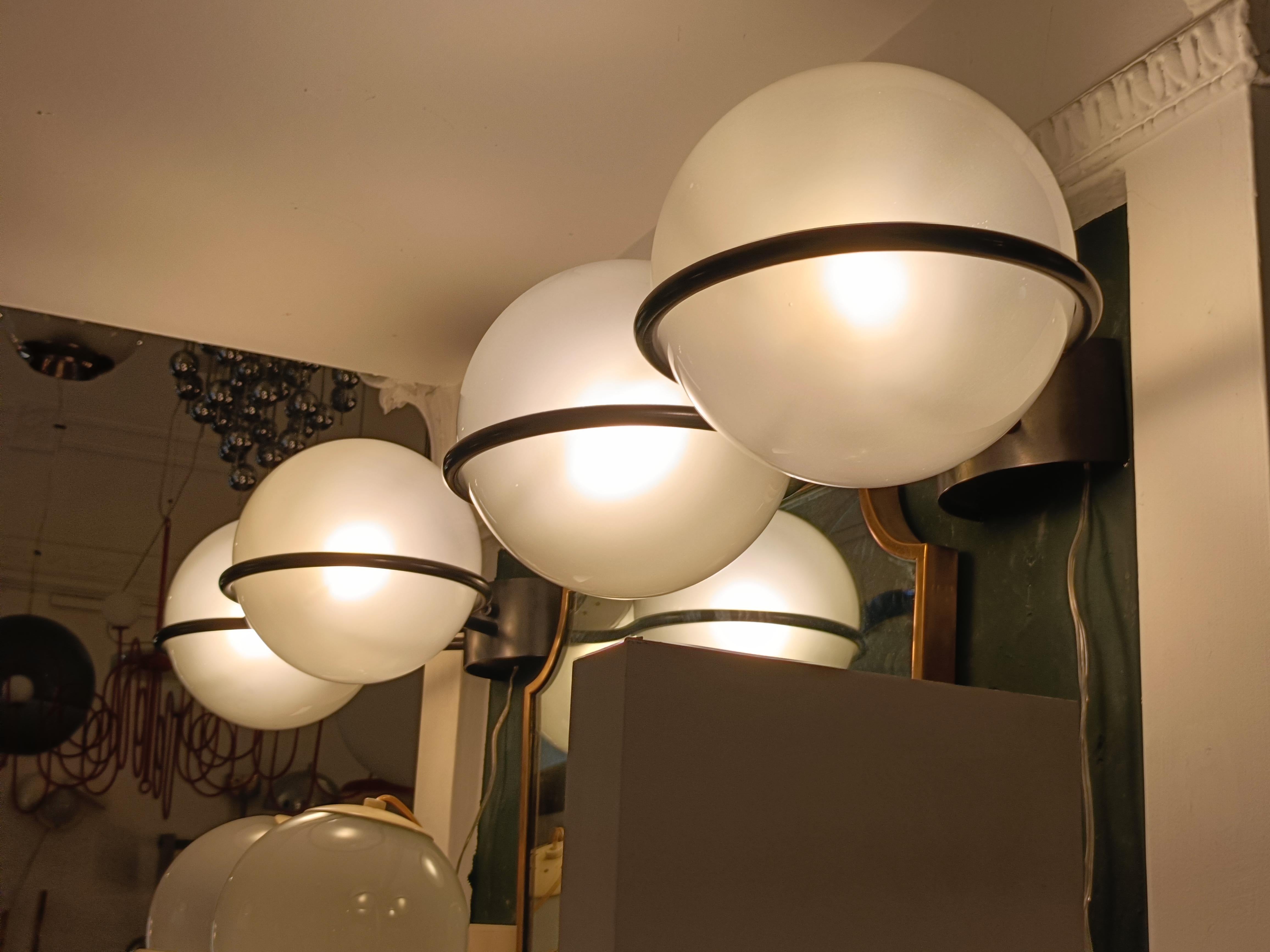 Gino Sarfatti for Arteluce Lampada da Parete Mod.238/2, Italia Años 60 Metal en venta