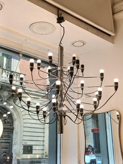 Gino Sarfatti für Flos Kronleuchter Mod.2097/30, Italien 1960er Jahre