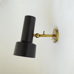 Gino Sarfatti Rare Model 35 Wall Lamp for Arteluce, Italy 1958