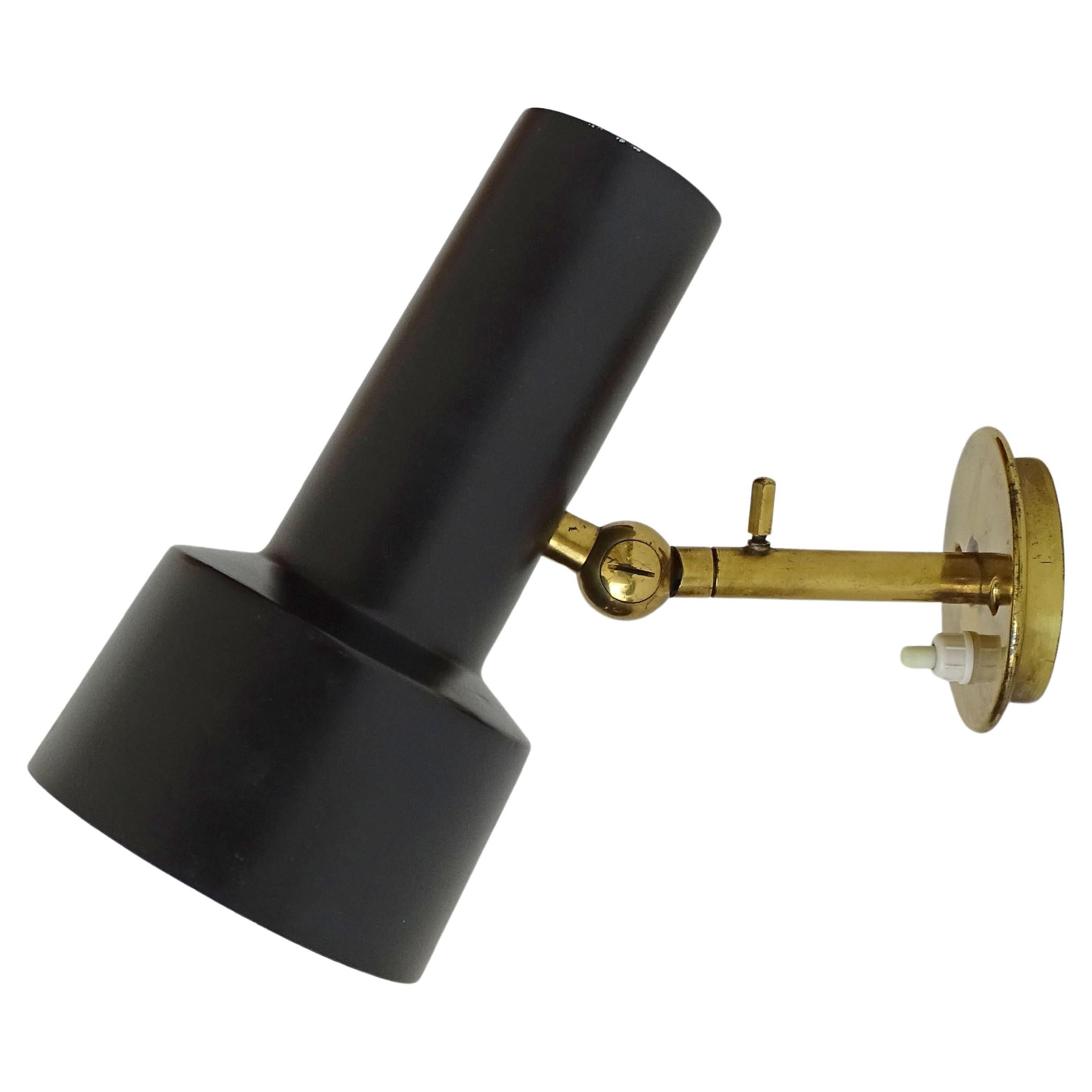 Gino Sarfatti Rare lampe murale modèle 35 pour Arteluce, Italie 1958
