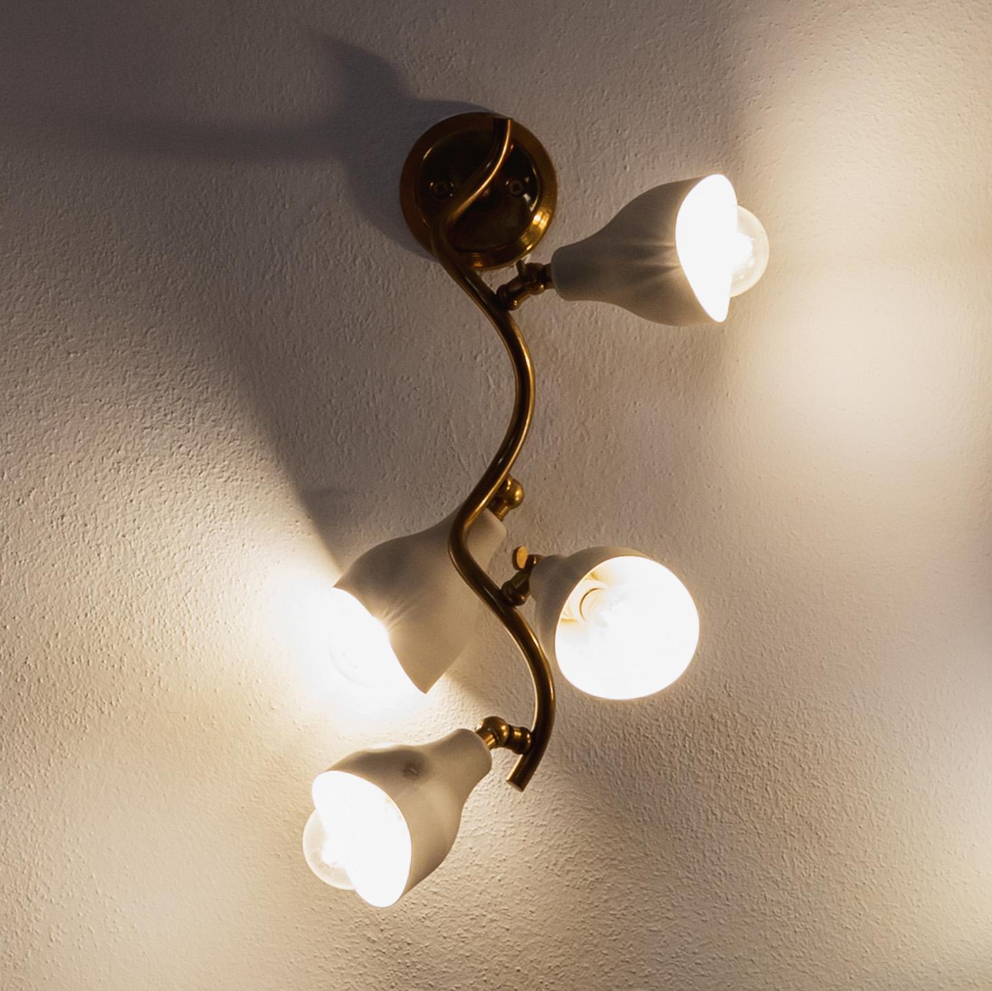 Mid-Century Modern Gino Sarfatti Sconce for Arteluce, 1952 For Sale