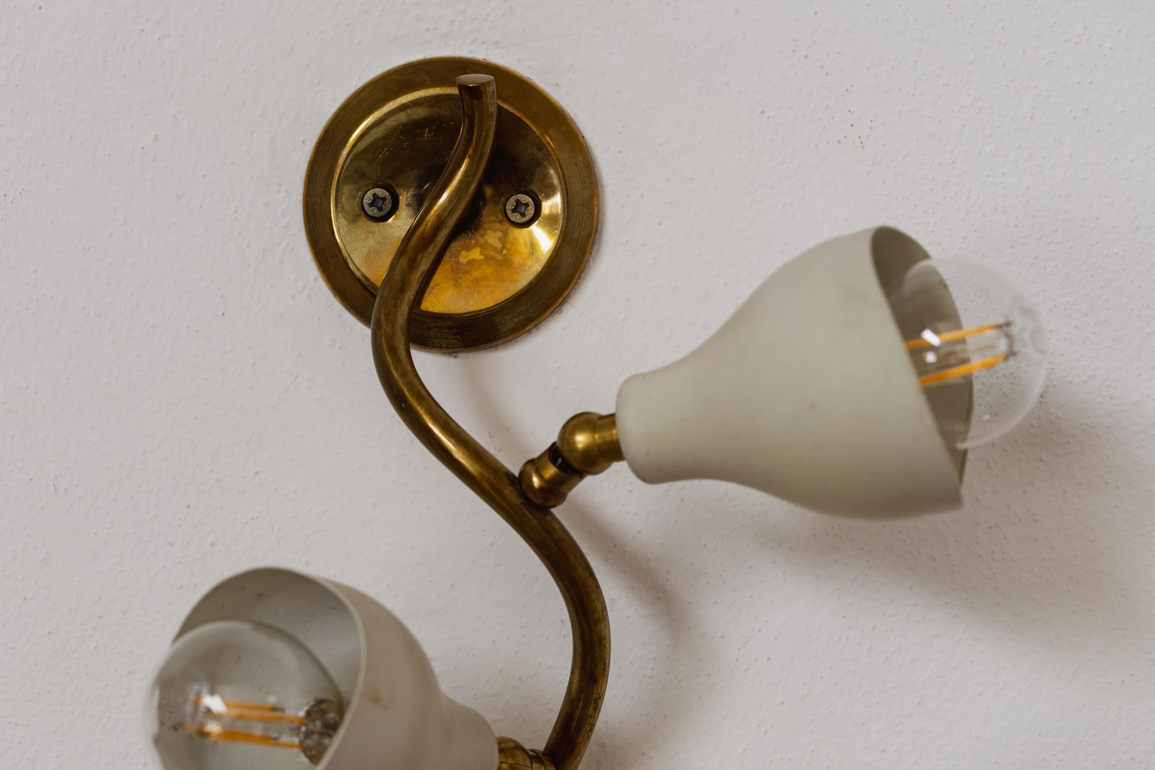 Gino Sarfatti Sconce for Arteluce, 1952 In Good Condition For Sale In Lonigo, Veneto