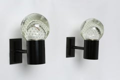 Gino Sarfatti Sconces for Archimede Seguso, a pair Italy circa 1950s