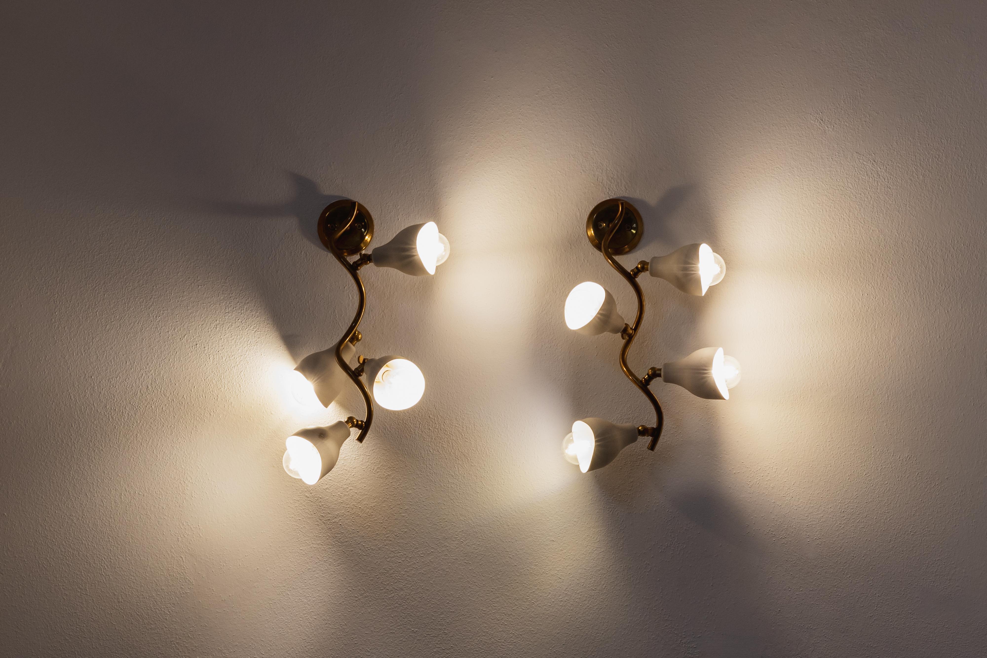Italian Gino Sarfatti Sconces for Arteluce, 1952, Set of 2 For Sale