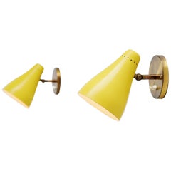 Gino Sarfatti Sconces Model 16c by Arteluce, Italy, 1948-1950