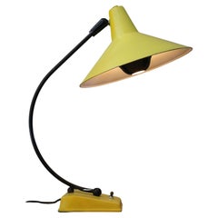 Gino Sarfatti Stilnovo Mid Century Modern Italian Desk Lamp! 1950s Yellow Rare!
