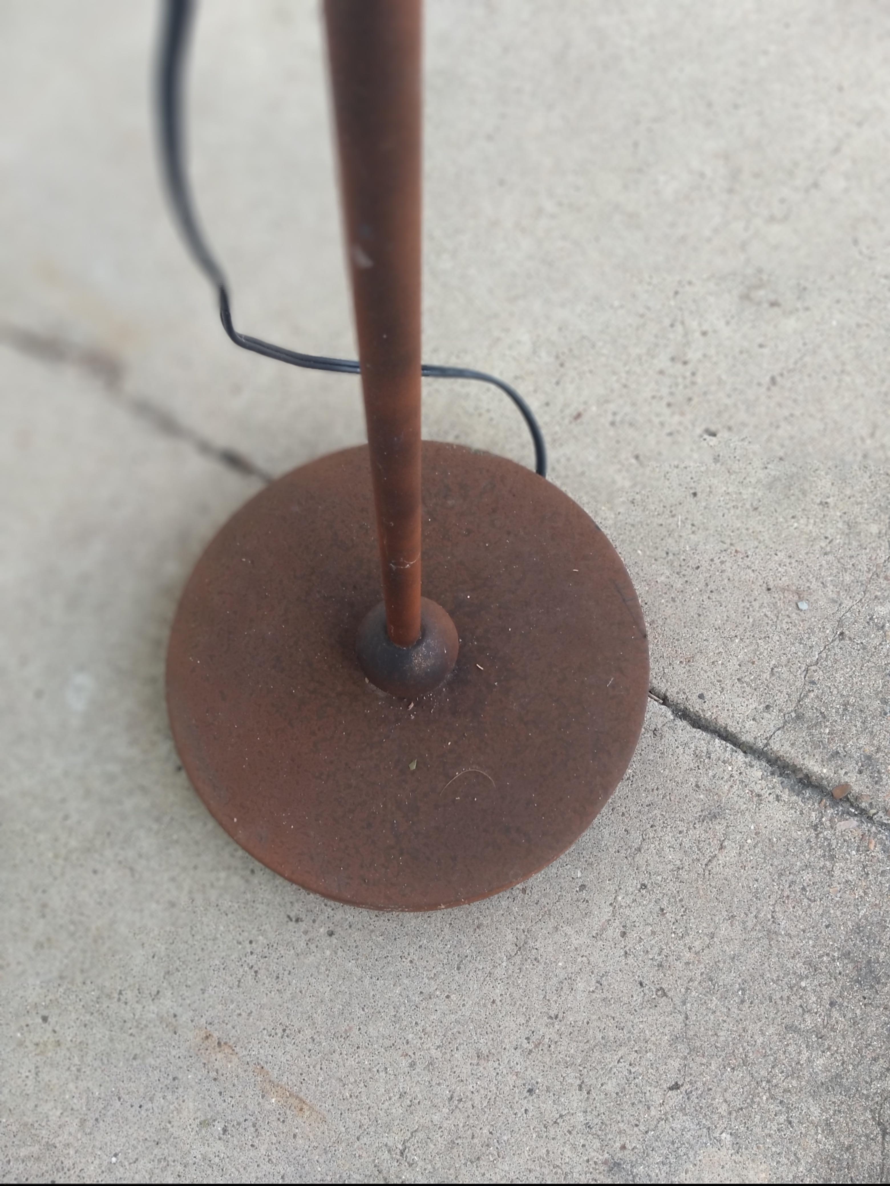 Lampadaire de style Gino Sarfatti Bon état - En vente à Pasadena, TX